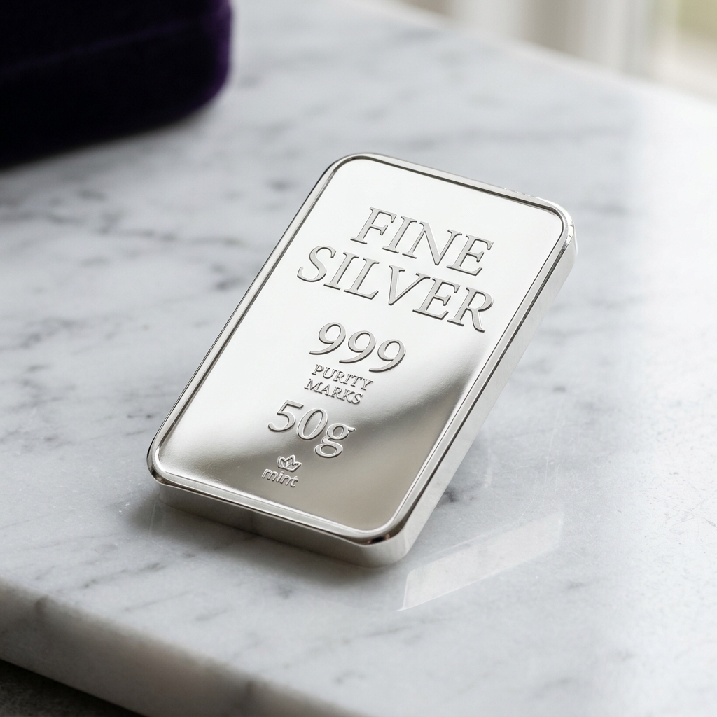 Silver Utility Keepsake Bar (50g)